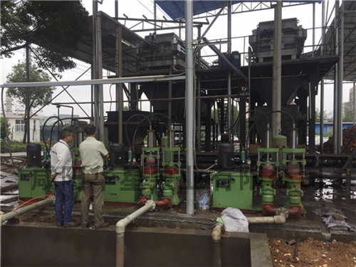 打樁污泥行業(yè)咸陽(yáng)柱塞泵客戶使用現(xiàn)場(chǎng)2