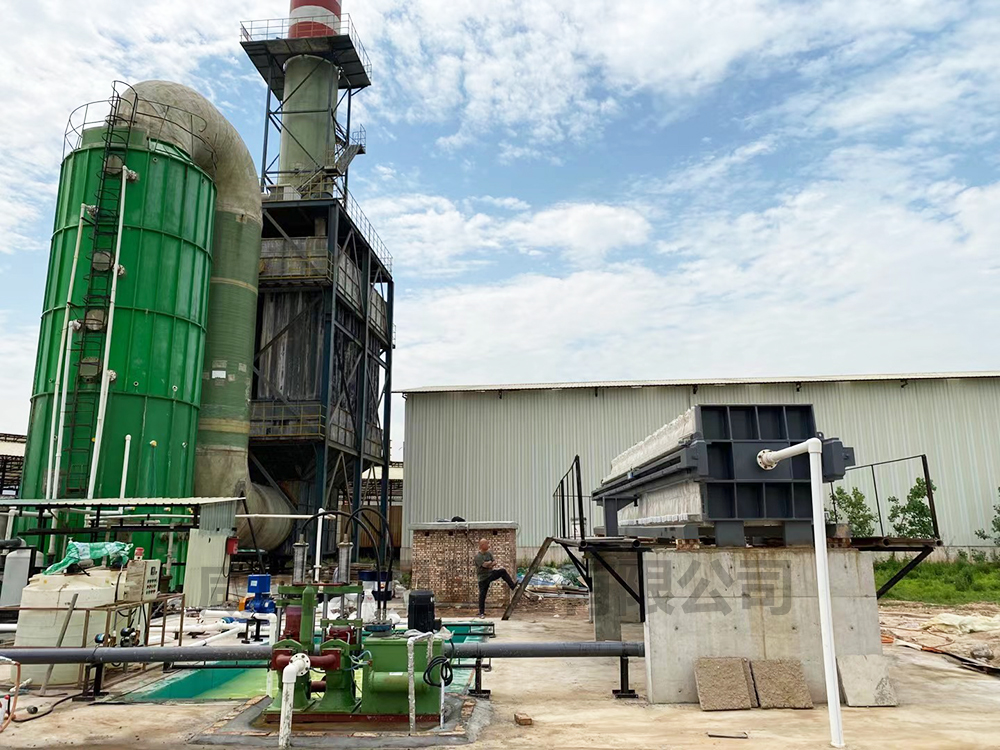 咸陽柱塞泵在磚廠脫硫廢水使用現(xiàn)場