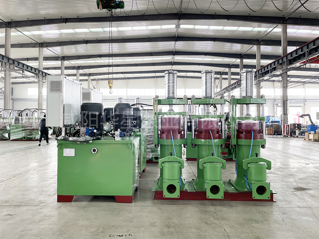 咸陽(yáng)磚廠處理脫硫廢水使用YBH400壓濾機(jī)節(jié)能柱塞泵