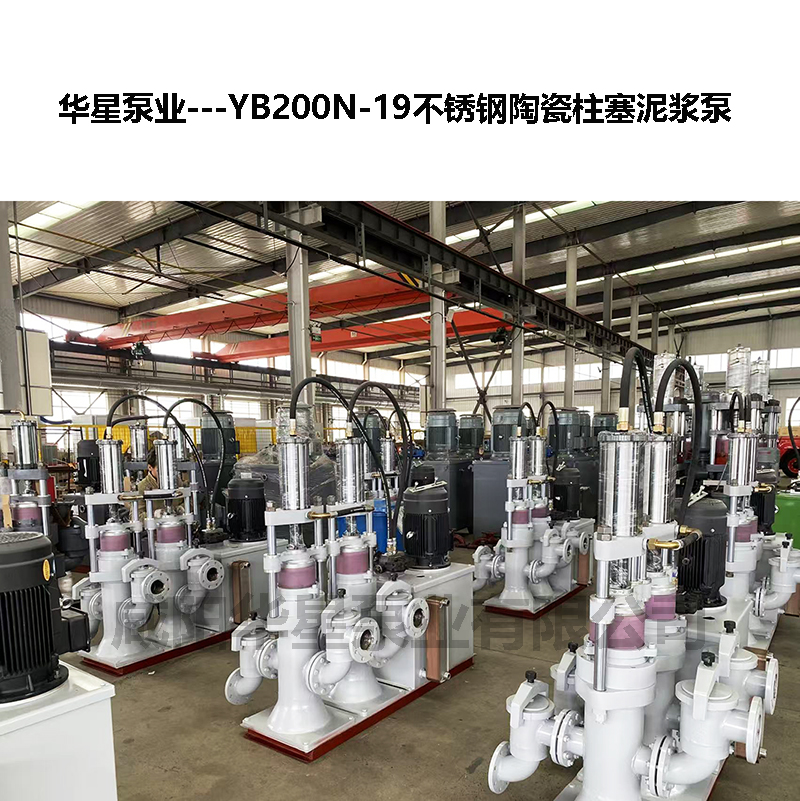 YB200N-19不銹鋼陶瓷柱塞泥漿泵-11