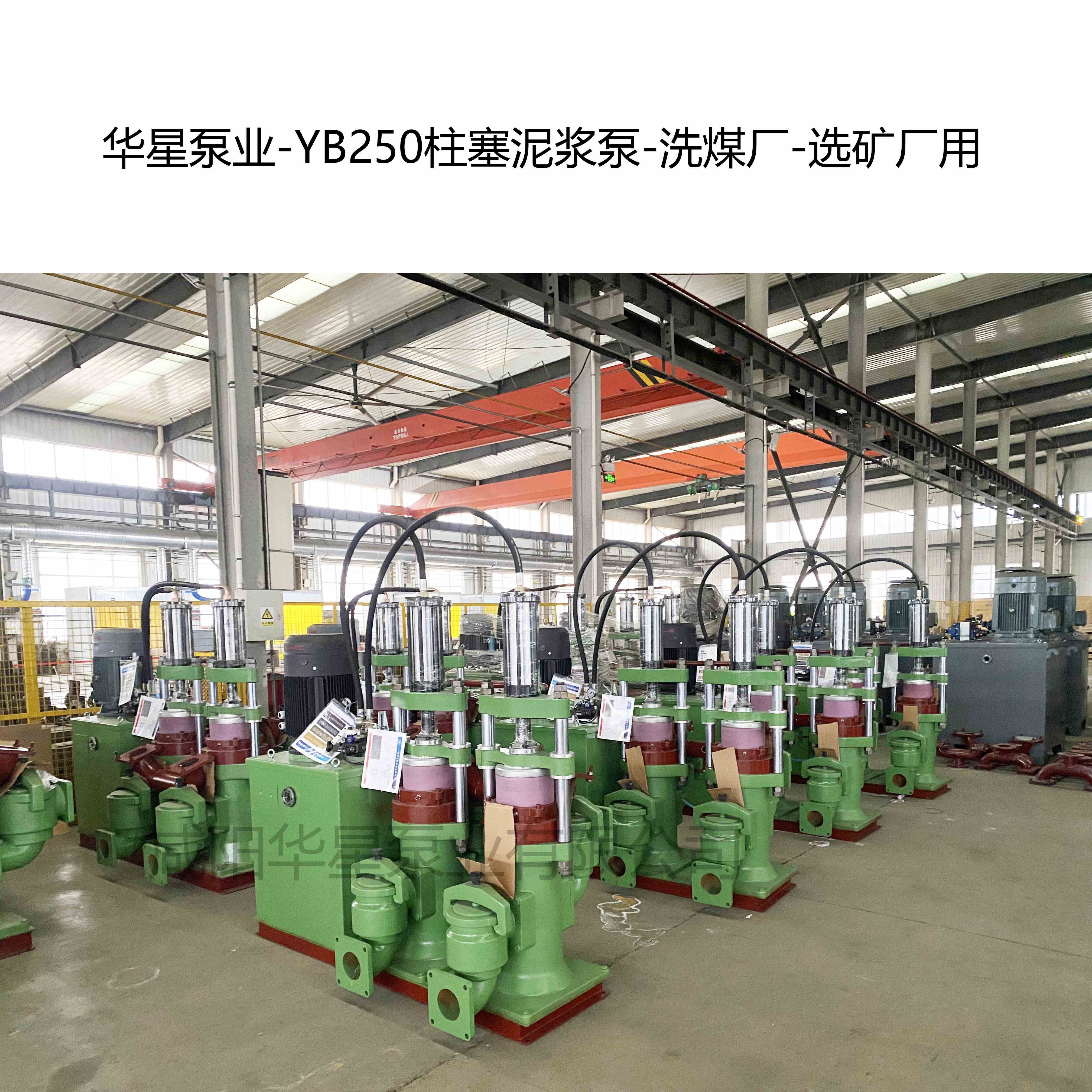 洗煤廠選礦廠使用的YB型咸陽柱塞泵
